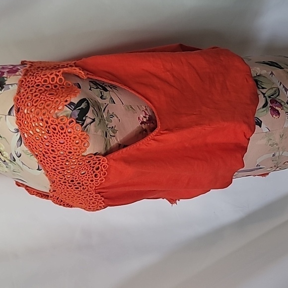 FREE PEOPLE Crochet Scallop Tank Waist Cinch Off the Shoulder - Picture 5 of 8